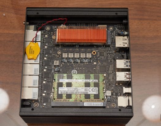 Network appliance motherboard RAM SSD
