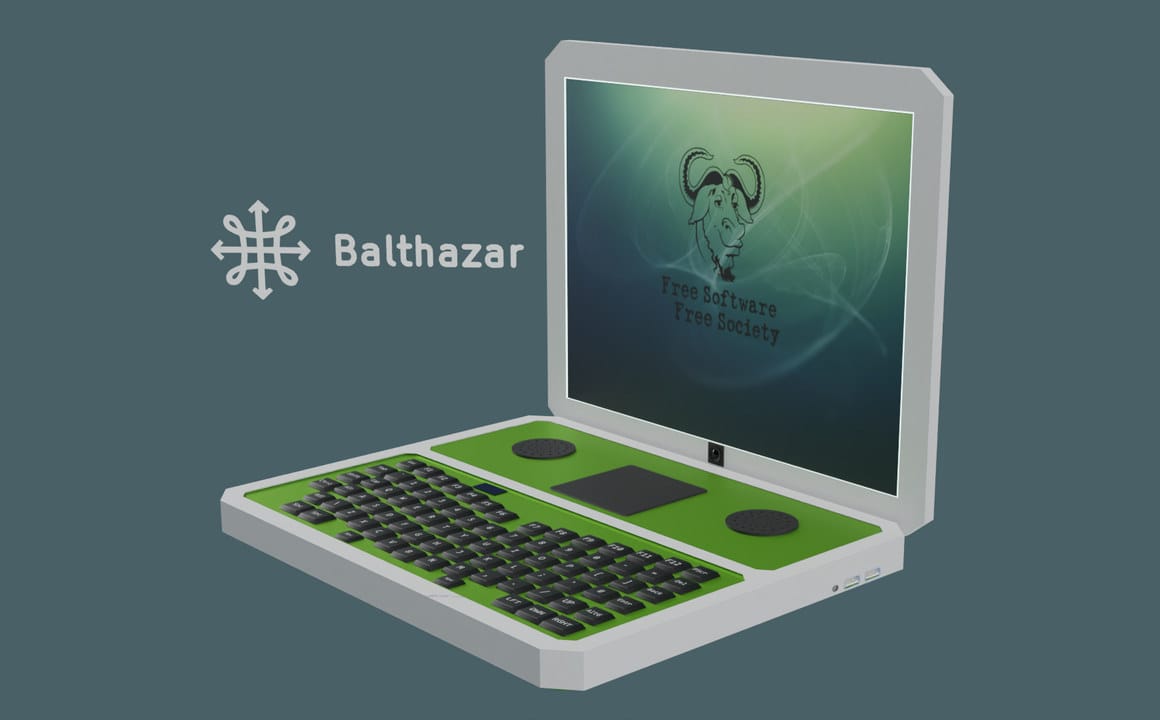 Balthazar RISC-V laptop