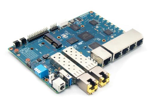 Banana Pi BPI R3 2.5GbE RJ45 Banana Pi BPI-R3 2.5GbE RJ45