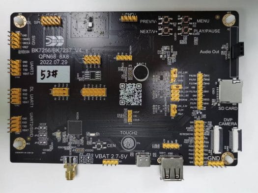 Beken BK7256 development board Beken BK7256 development board