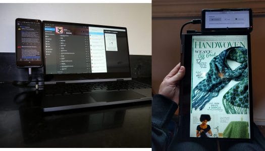 Librem 5 Linux Lapdock Kit laptop vs tablet mode Librem 5 Linux Lapdock Kit laptop vs tablet mode