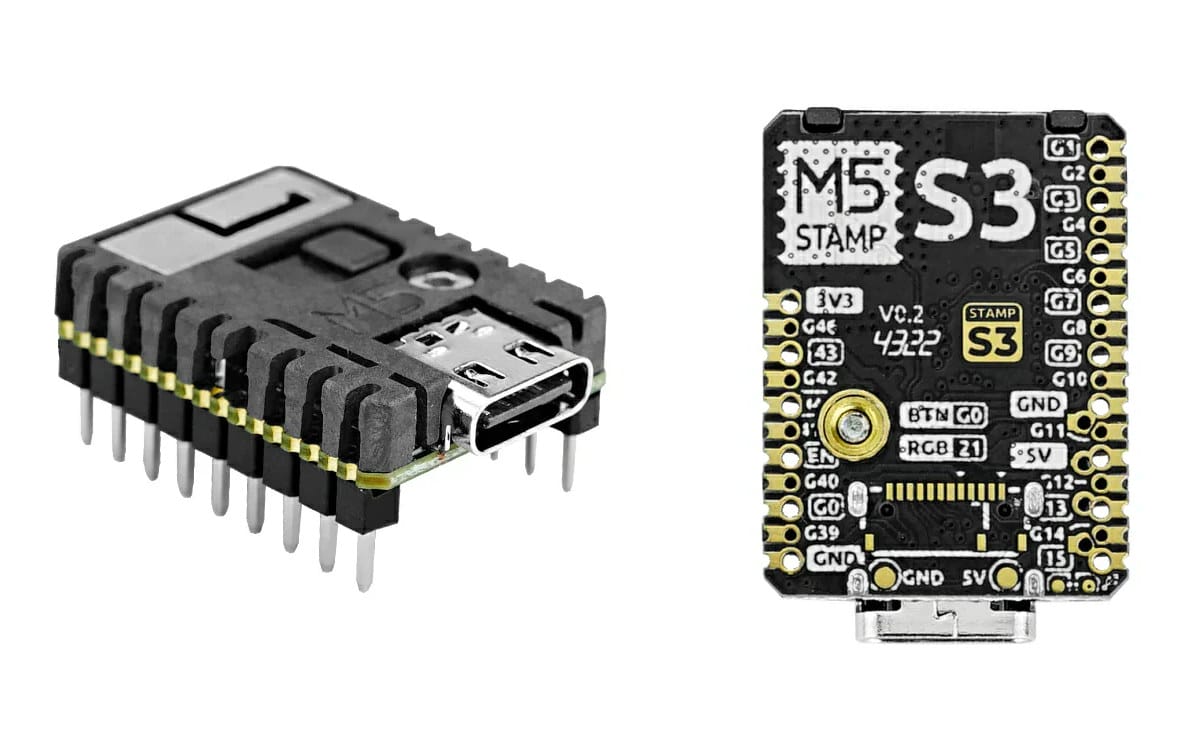 M5Stamp S3 WiFi And BLE IoT Module Offers Up To 23 GPIOs Through 2.54mm ...