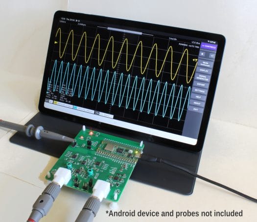 Scoopy Android oscilloscope app Scoopy Android oscilloscope app