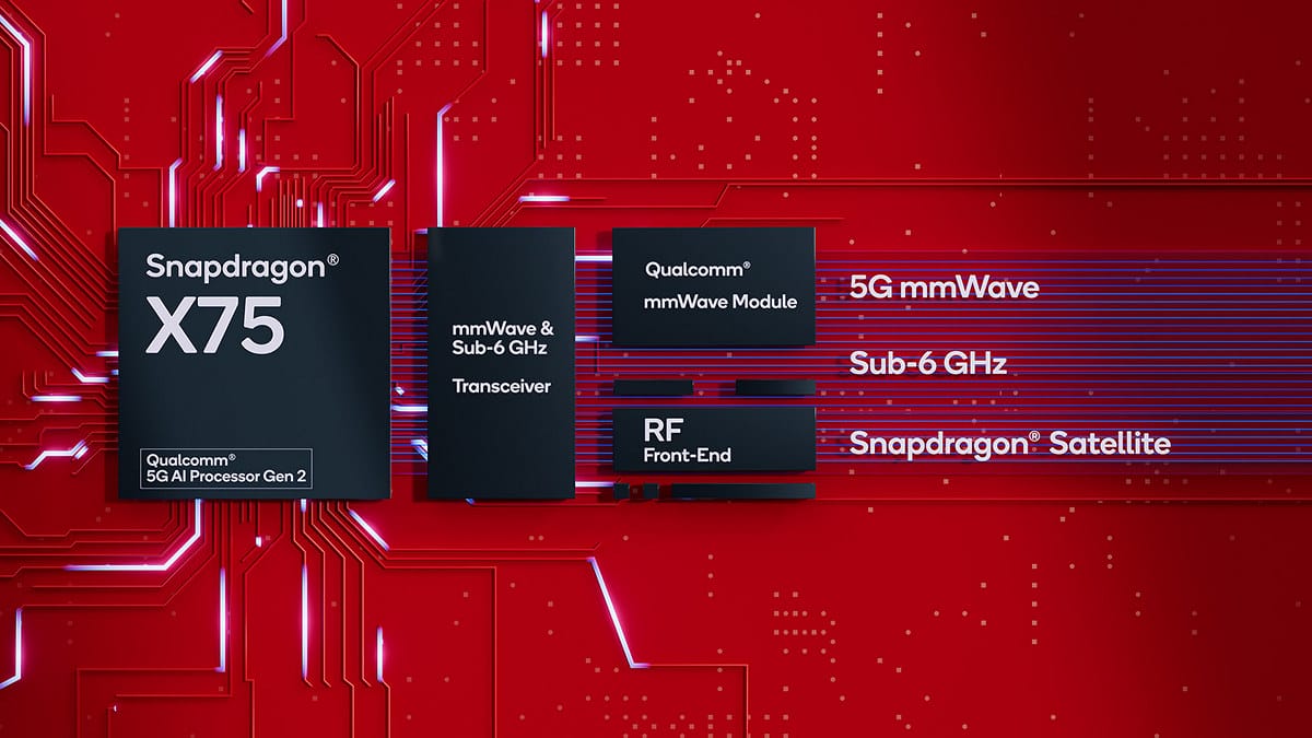Snapdragon X75 5G Advanced modem