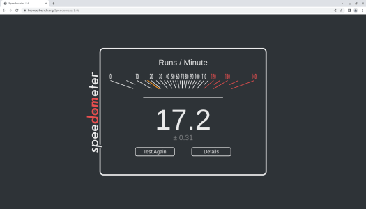 Speedometer 2.0 NanoPi R6S Ubuntu 22.04 Chromium