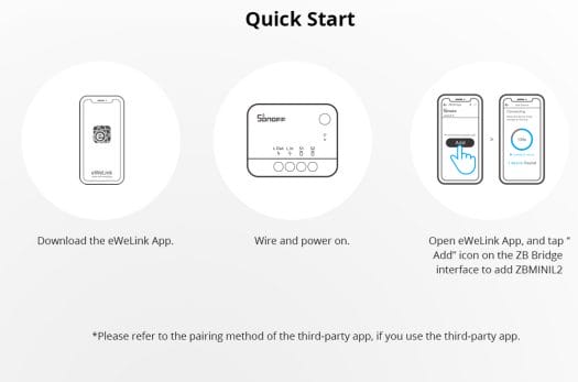 eWeLink app quick start