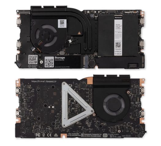 Framework Intel Raptor Lake motherboard Framework Intel Raptor Lake motherboard