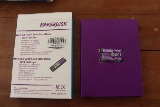 MakerDisk Raspberry Pi 4 SBC SSD