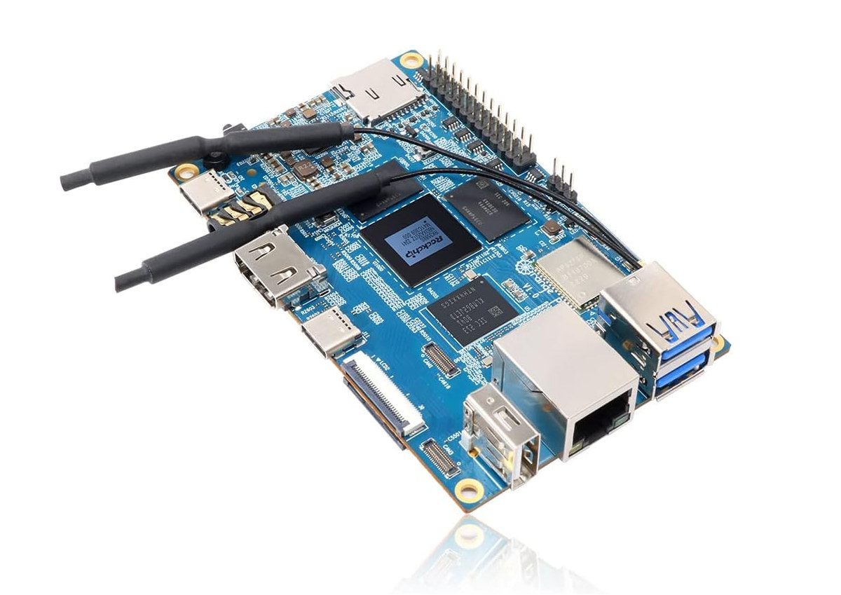 Orange Pi 5 PCIe Wi-Fi6, BT5.0 Module, Support BLE, Wi-Fi, 2T2R 802.11  ax/ac/a/b/g/n Only Compatible with OPi 5 Singble Board Computers