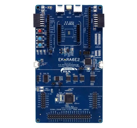 RA6E2 development kit RA6E2 development kit
