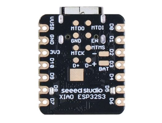 XIAO ESP32S3 is a tiny ESP32-S3 WiFi 4 and BLE 5.0 module for IoT, AI ...