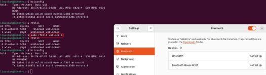 Ubuntu Fix Bluetooth with rfkill
