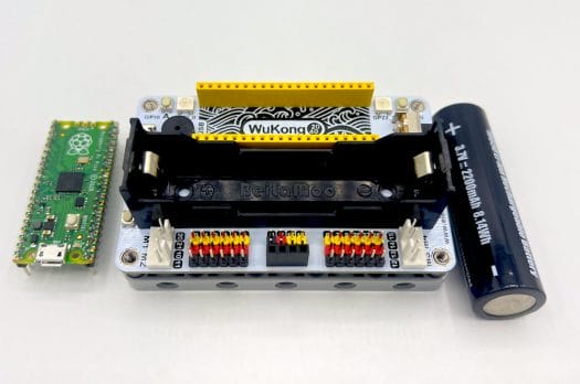 Wukong 2040 Raspberry Pi Pico 18650 LiPo battery