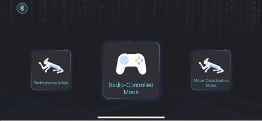 XGO app radio controlled mode