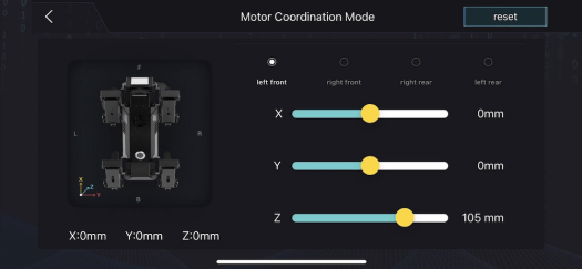 micro:bit XGO robot single leg control