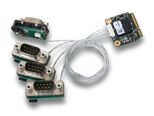 mini PCIe card 4x CAN FD mini PCIe card 4x CAN FD