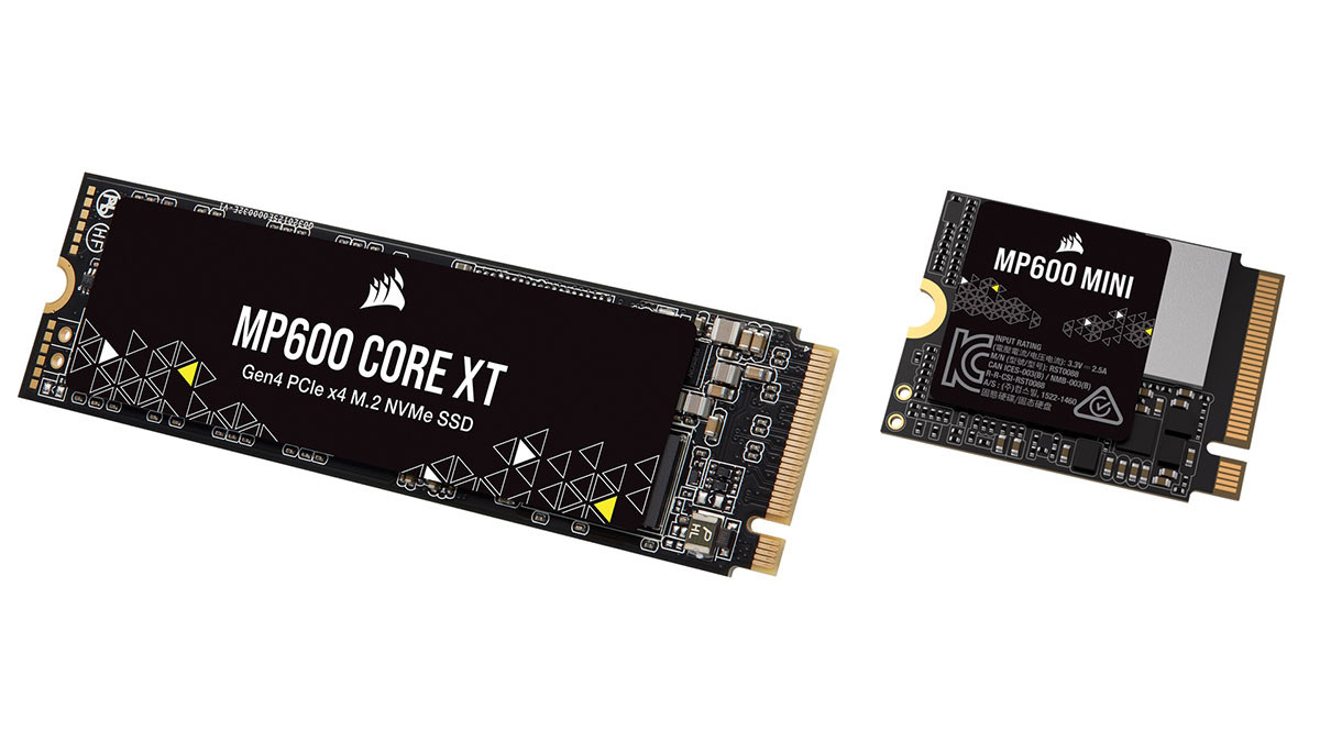 Corsair MP600 Mini M.2 2230 NVMe SSD delivers up to 4800 MB/s read