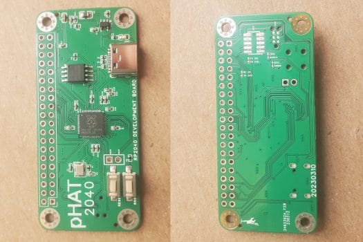 Raspberry Pi RP2040 board 40-pin GPIO header