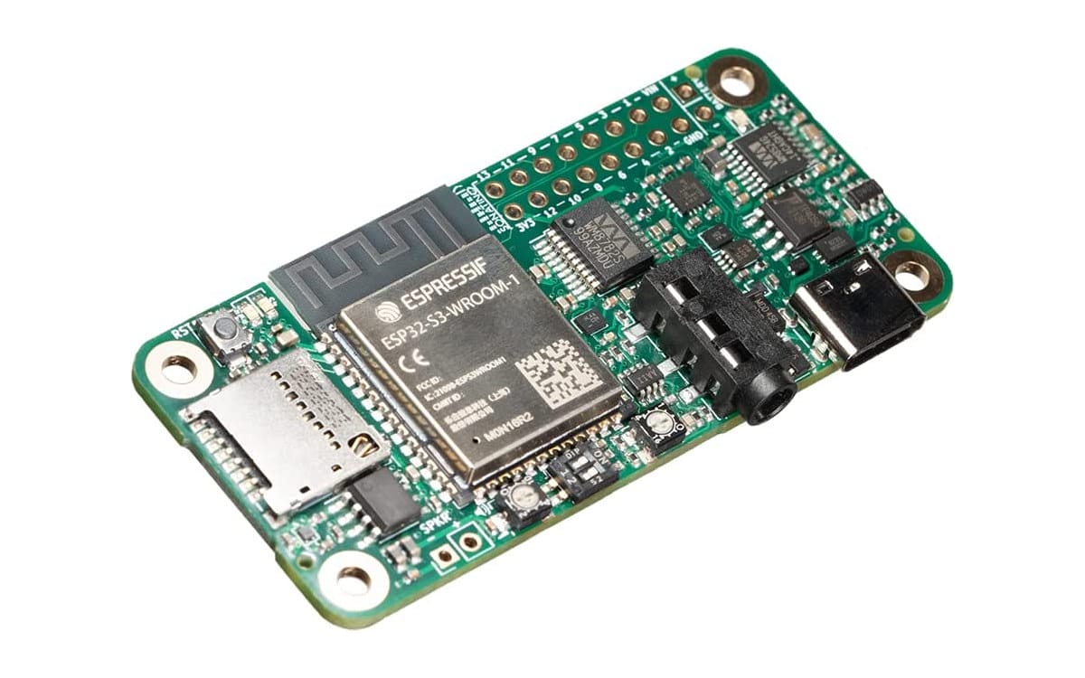 Raspberry Pi Zero ESP32-S3 audio board
