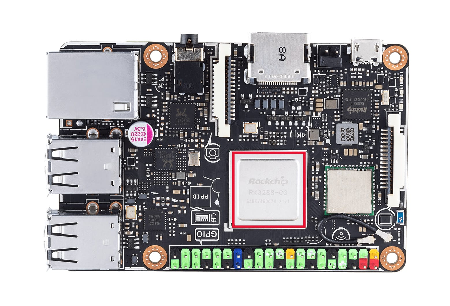 Tinker Board S R2.0 SBC Features Rockchip RK3288-CG W Processor - CNX ...