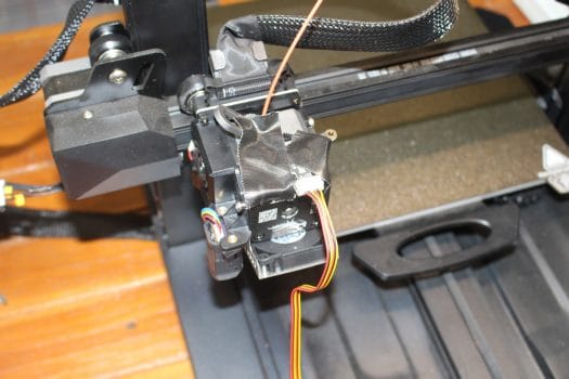Creality Ender 3 S1 Pro ADXL345 accelerometer hotend