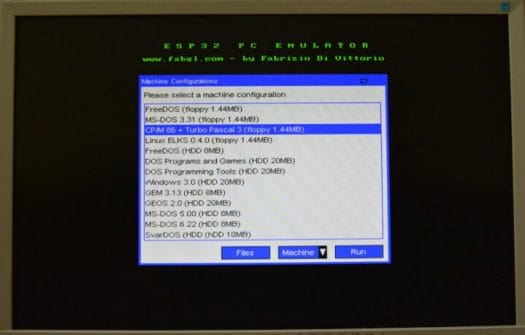ESP32 PC Emulator ESP32 PC Emulator