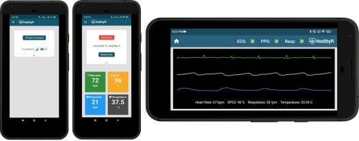 HealthyPi Mobile App