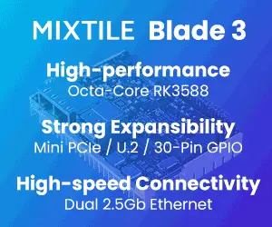 Mixtile Blade 3 2.5-inch Pico-ITX board with Rockchip RK3588