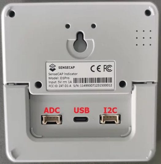 SenseCAP Indicator D1Pro ADC USB I2C