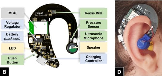 TECO Open Earable open source hardware device TECO Open Earable open source hardware device