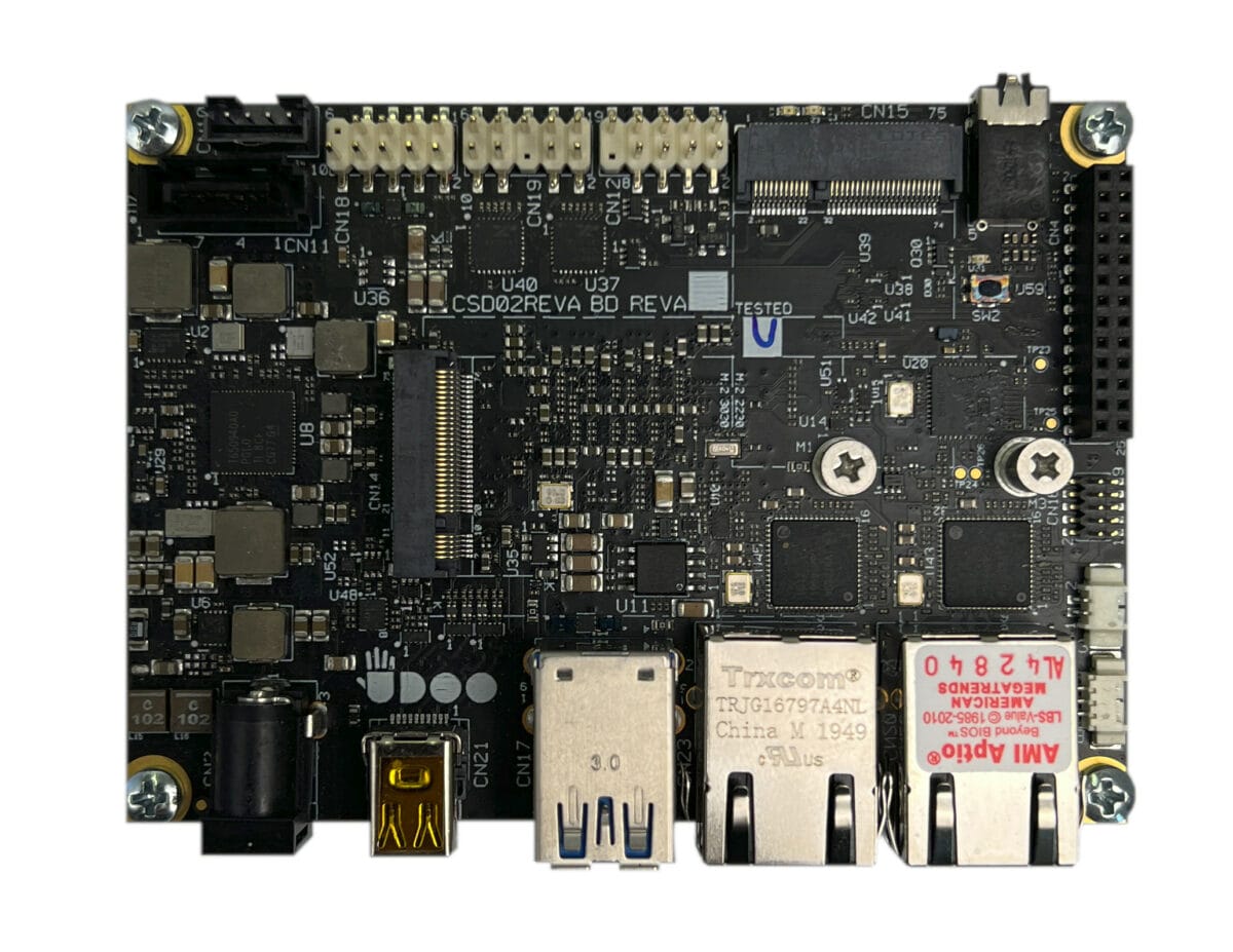 UDOO VISION SBC with Intel Atom x5-E3940 or x7-E3950 CPU offers Arduino ...