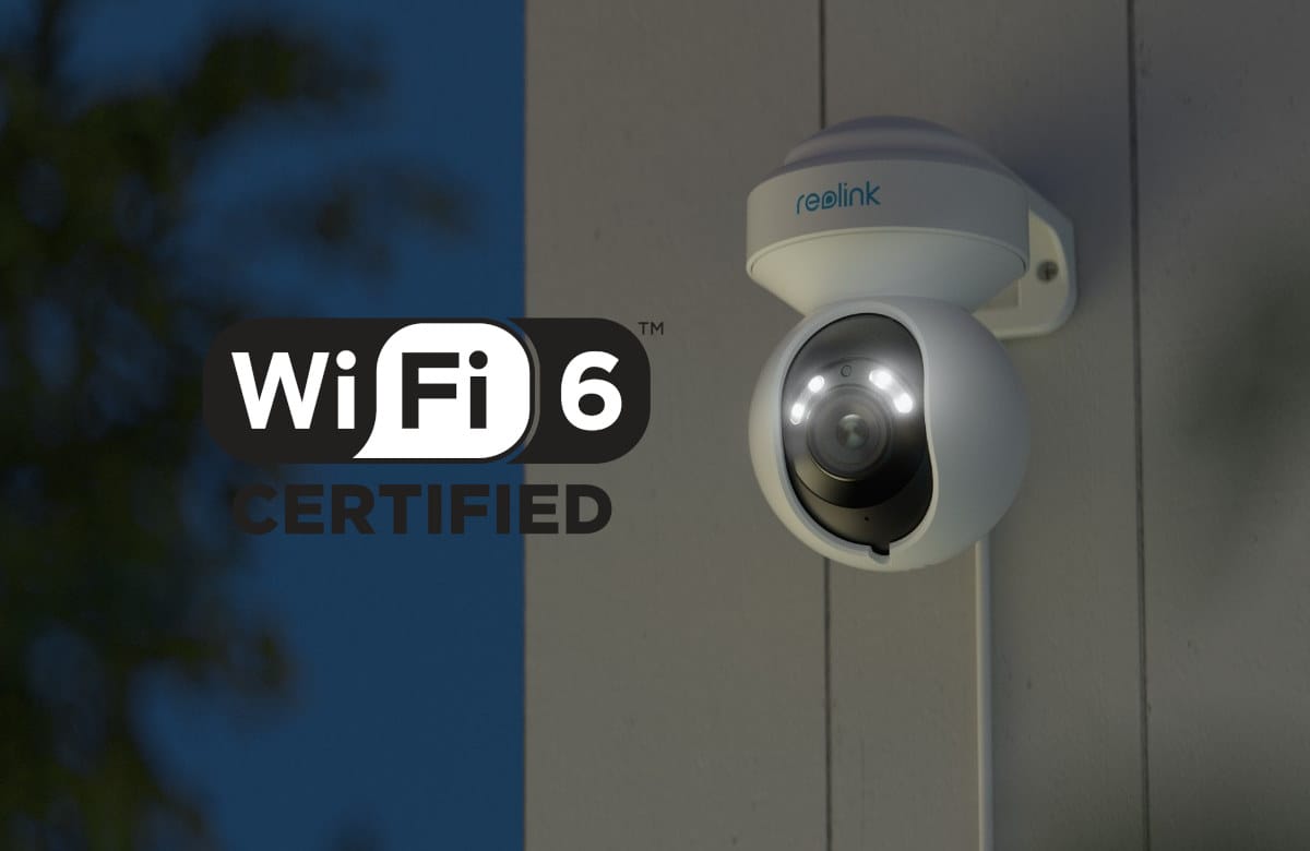 WiFi 6 security camera