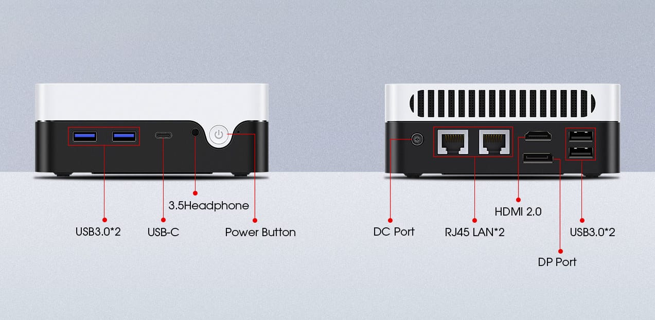 $200 CHUWI LarkBox X gets Processor N100 option - CNX Software