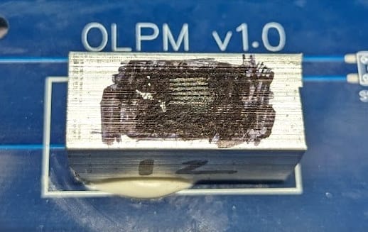 OLPM laser power meter test OLPM laser power meter test