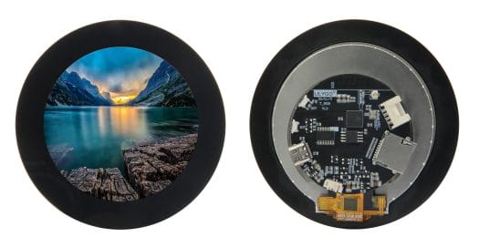 T-RGB ESP32-S3 board 2.8-inch round display