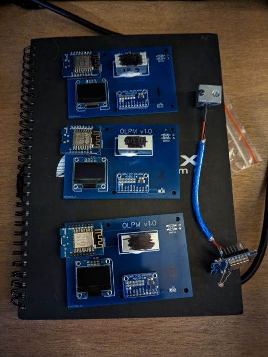 laser power meter board prototypes