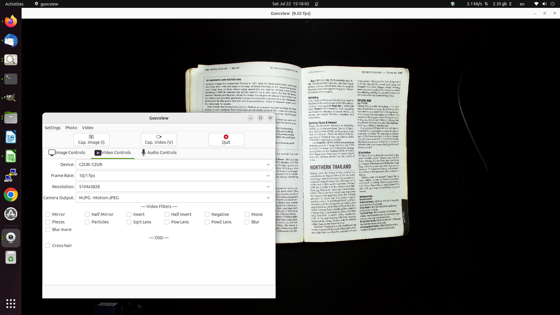 CZUR ET24 Pro book scanner review with Ubuntu 22.04 Linux - CNX Software