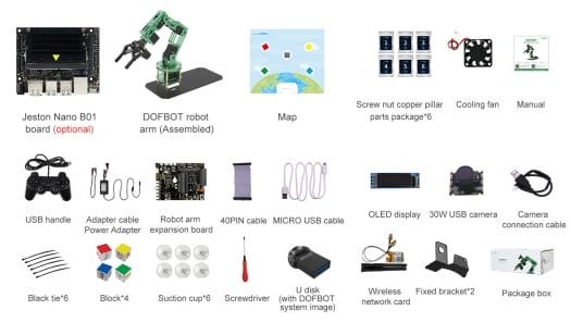 DOFBOT robot arm accessories