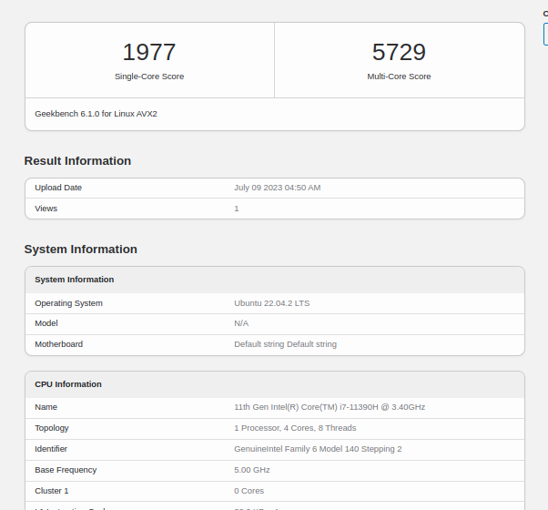 GEEKOM Mini IT11 (Core i7-11390H) review with Ubuntu 22.04 Linux