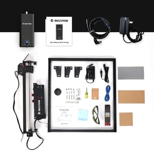 Mecpow X3 Pro accessories user manual power supply