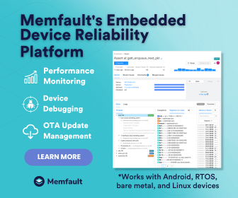 Memfault Embedded Device Reliability Platform