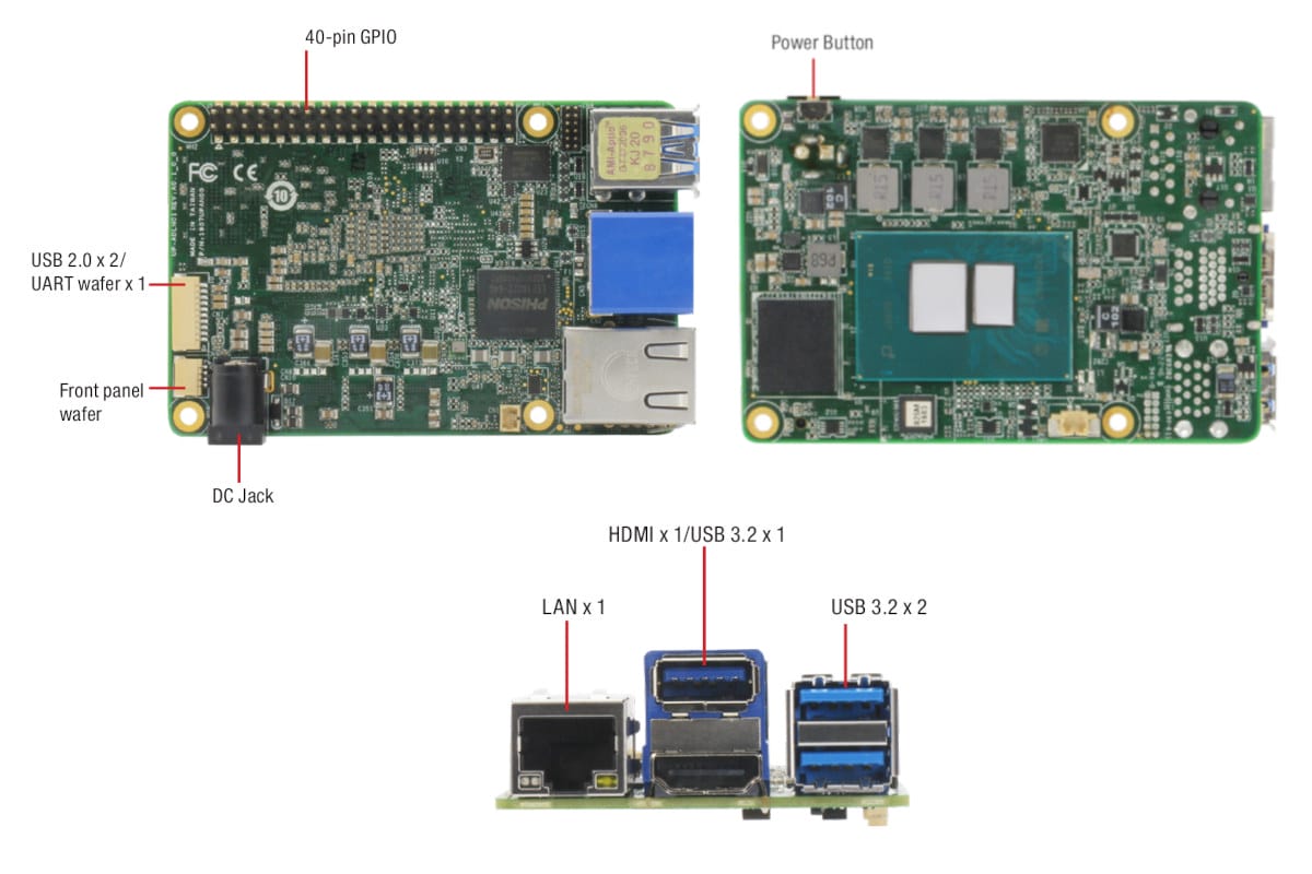 رزبری پای 4 با پردازنده Intel Processor N100 