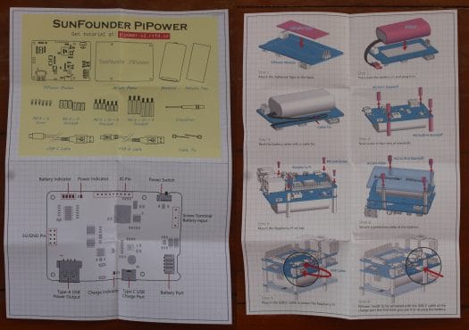 SunFounder PiPower Raspberry Pi UPS Power Supply