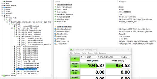 Khadas Mind USB 3.2 10Gbps speed Khadas Mind USB 3.2 10Gbps speed