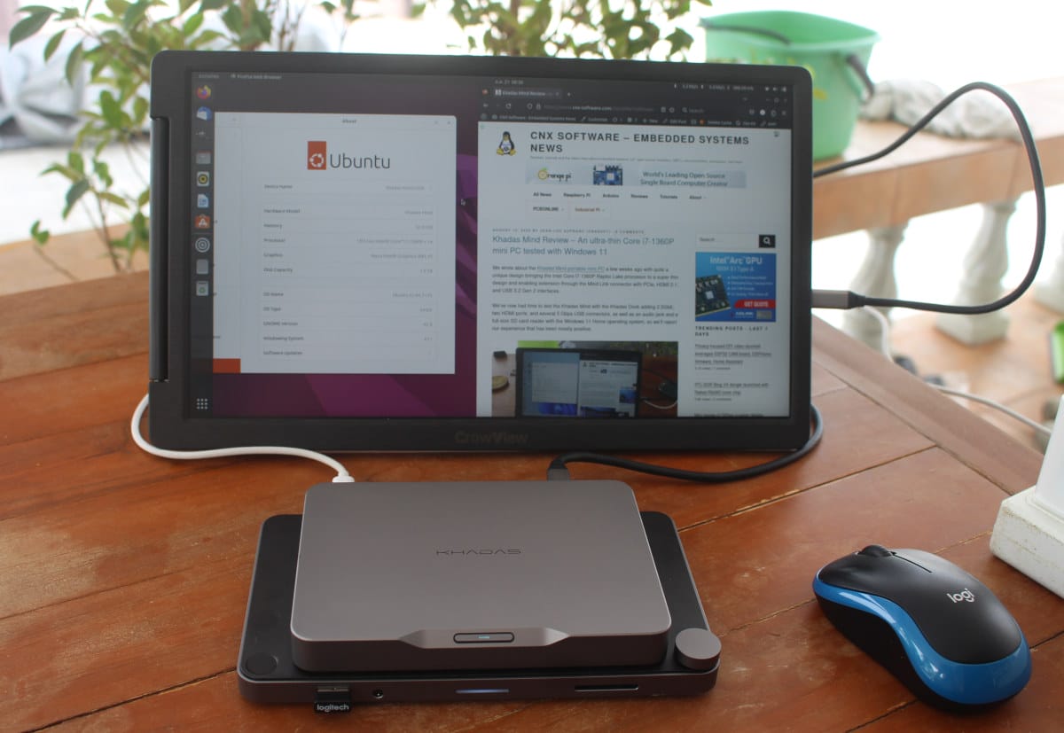 GEEKOM Mini IT11 (Core i7-11390H) review with Ubuntu 22.04 Linux