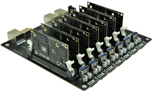 RISC-V cluster board