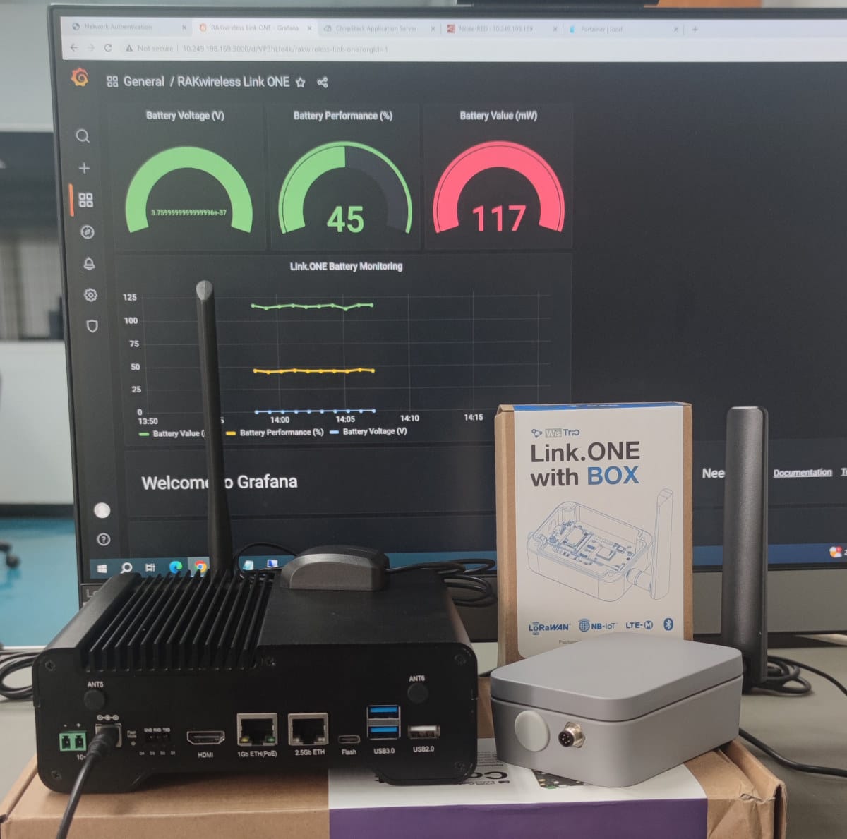 RAKwireless Wisgate Connect Gateway Review with Link.ONE devit