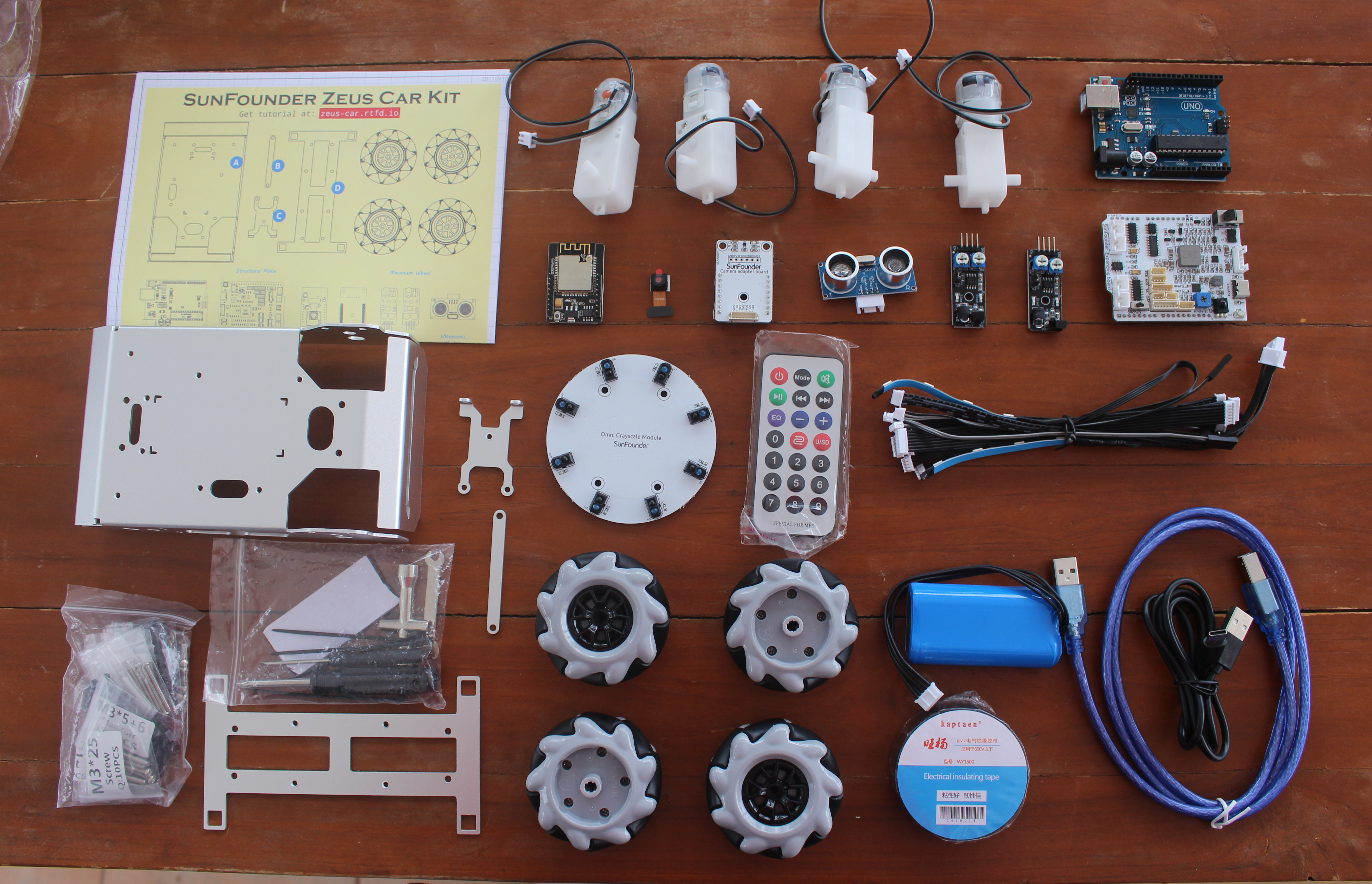 ESP32 CAM — SunFounder Zeus Robot Car Kit for Arduino 1.0 documentation