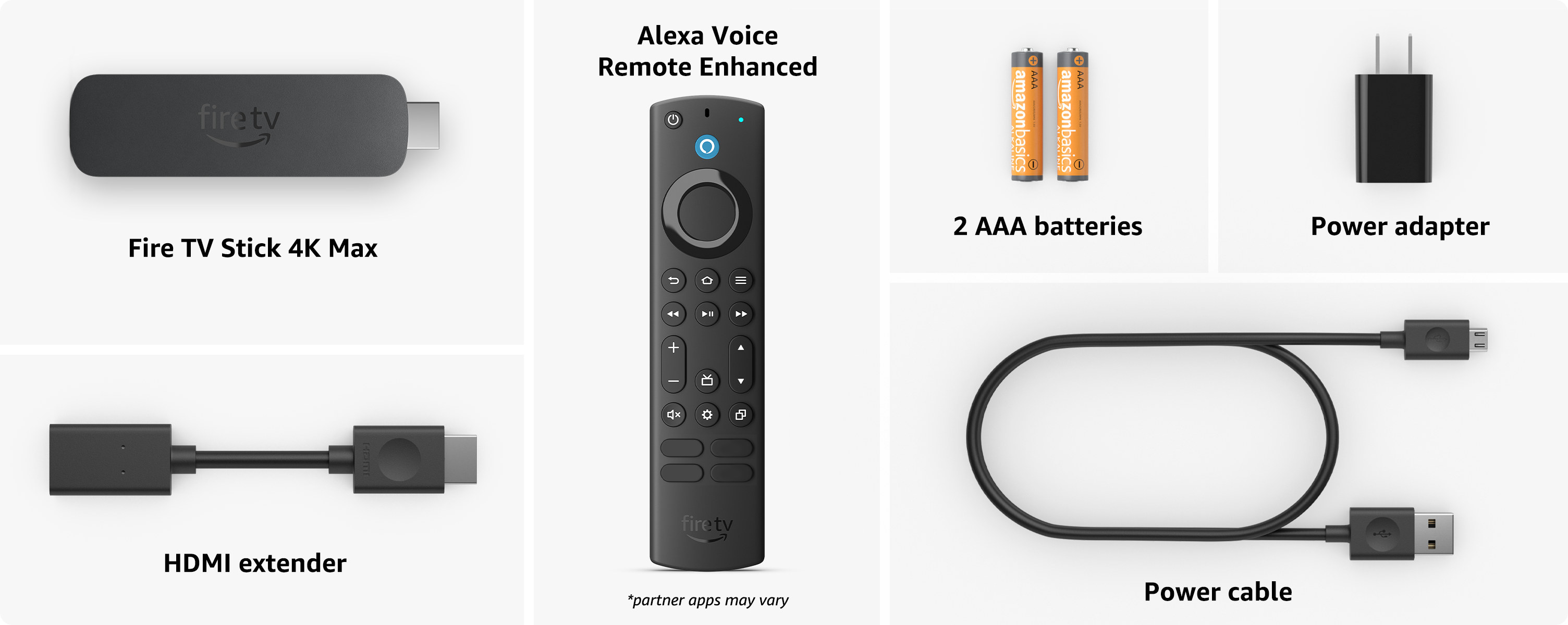 🔥2023 NEW  Fire TV Stick 4K MAX Wi-Fi6 TV Remote Alexa Voice Control  840080565170