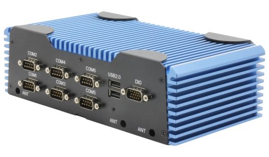 Mini PC Alder Lake-N con 6 puertos COM RS232 RS422 RS485